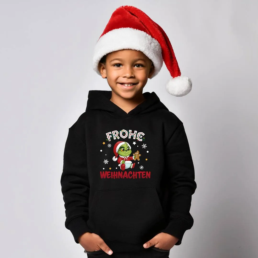 Hoodie Kinder - Baby Grinch - Frohe Weihnachten