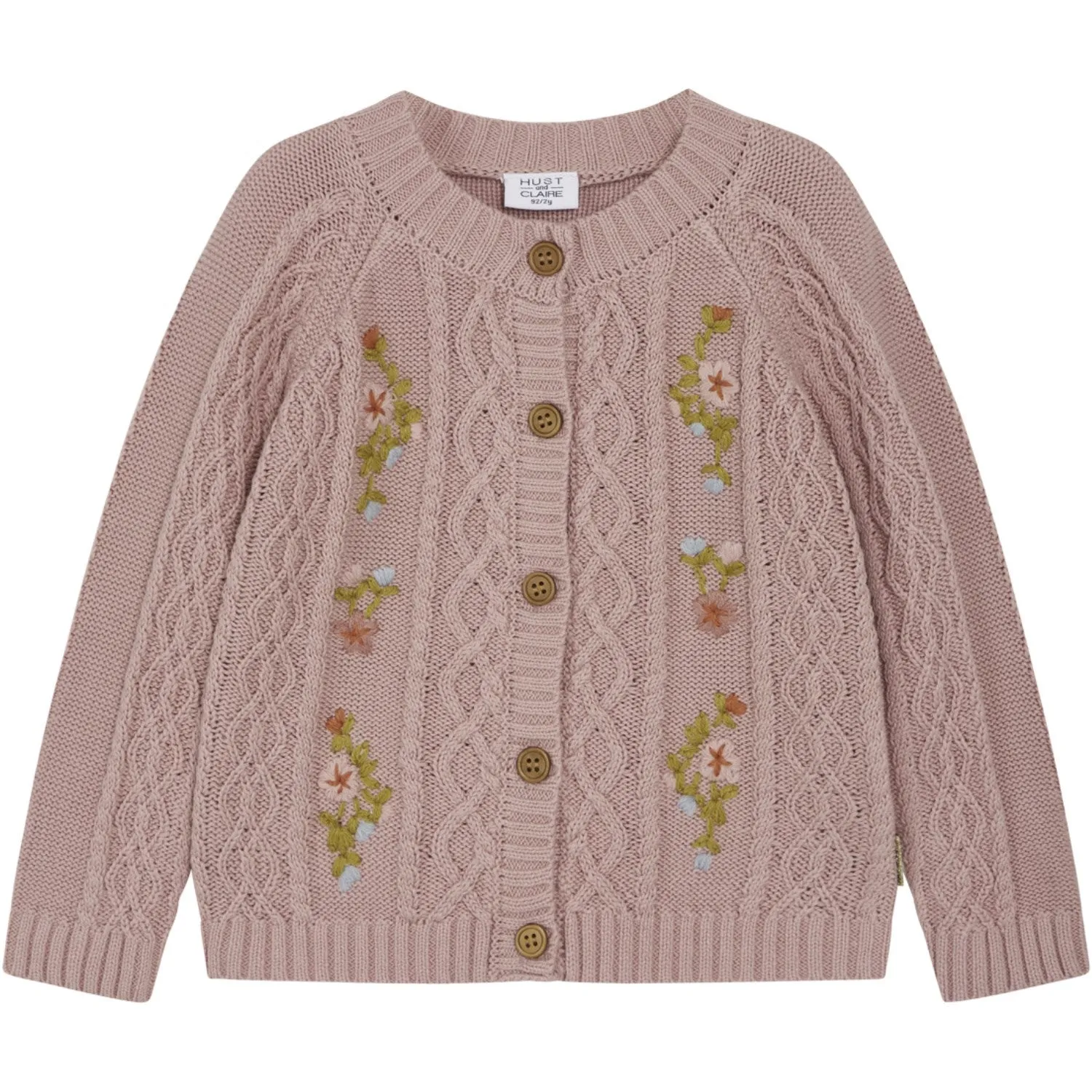 Hust & Claire Dusty Rose Mini Camilia Cardigan