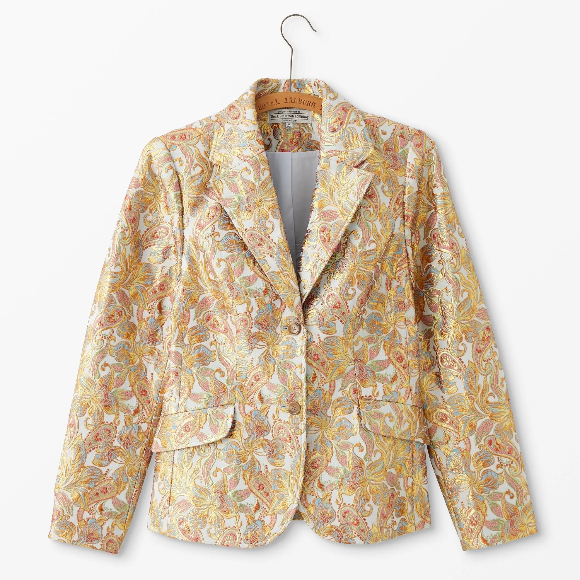 Jacquard Evening Blazer