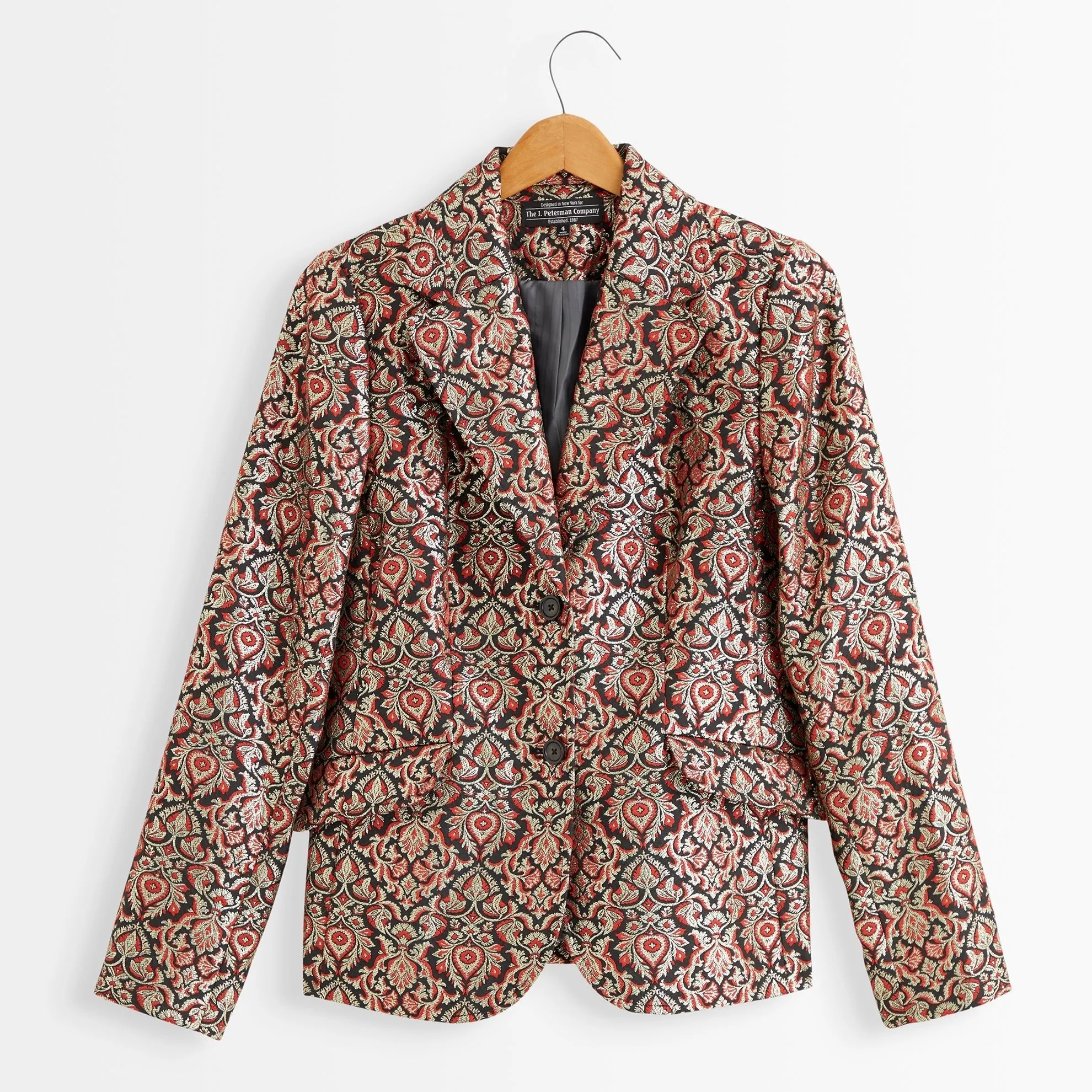 Jacquard Evening Blazer