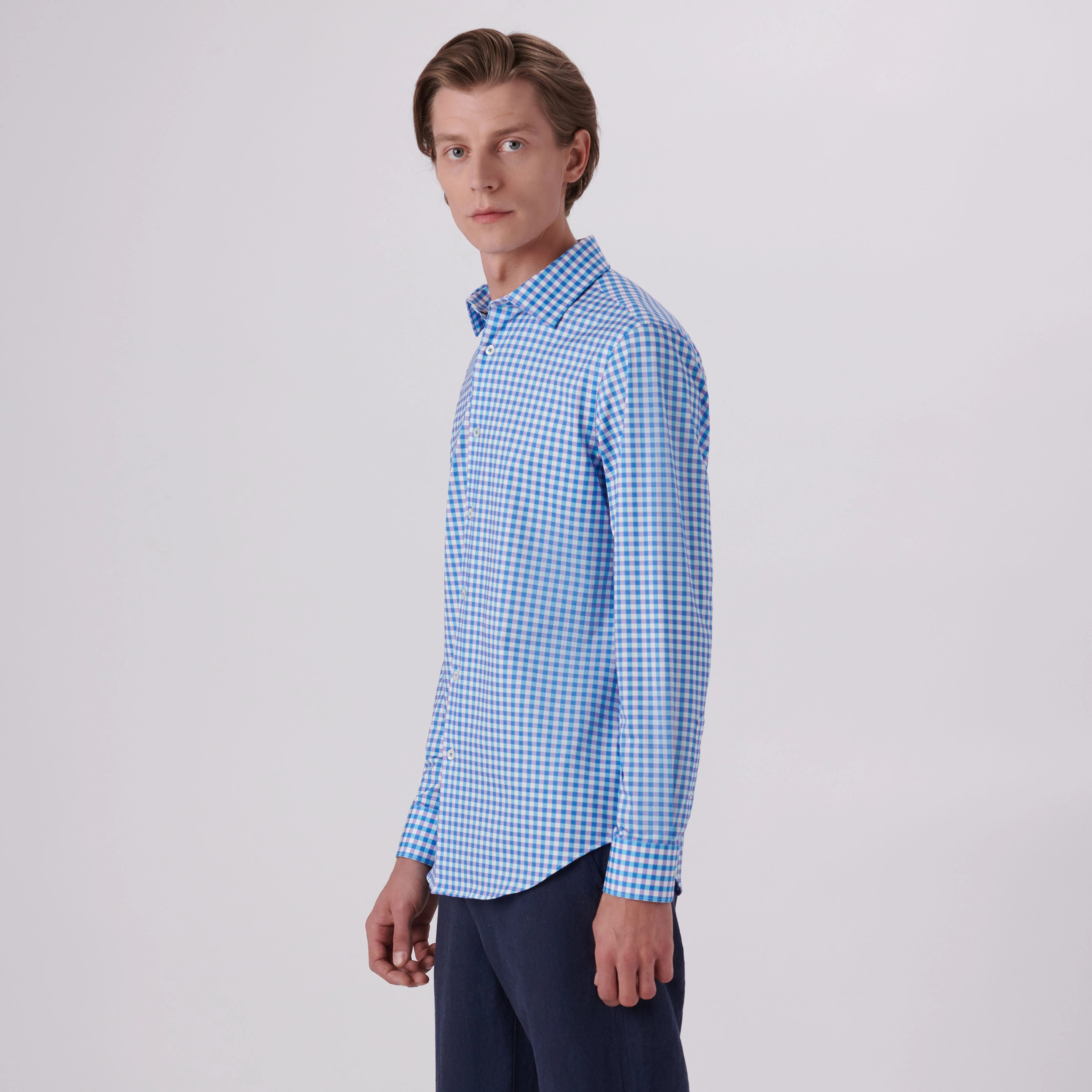 James Gingham Check Print OoohCotton Shirt