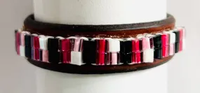 Just Fur Fun- Leather Bracelet- (Fashinista)