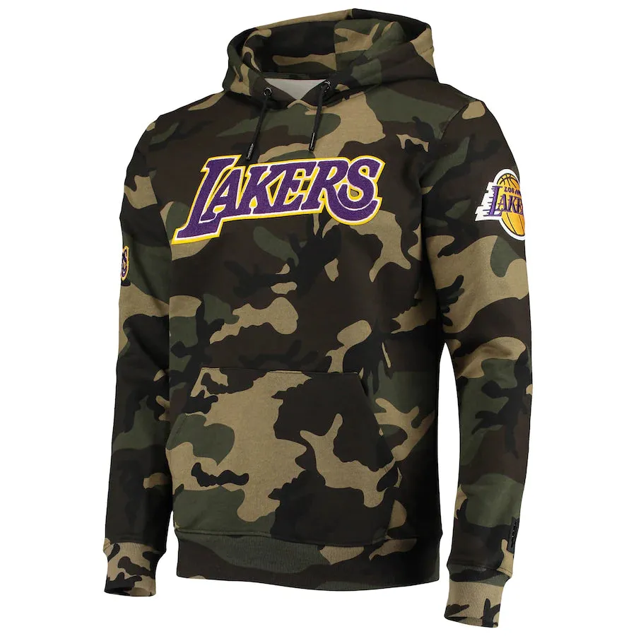 Lakers Camo Team Hoodie Set