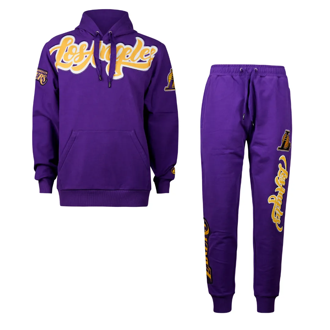 Lakers Oversize Script Set