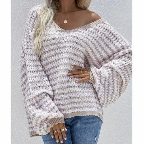 Long Sleeve Knitted Sweater