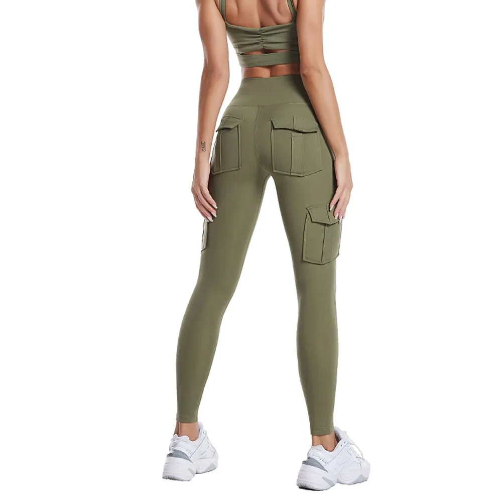 Long Yoga Cargo Pants