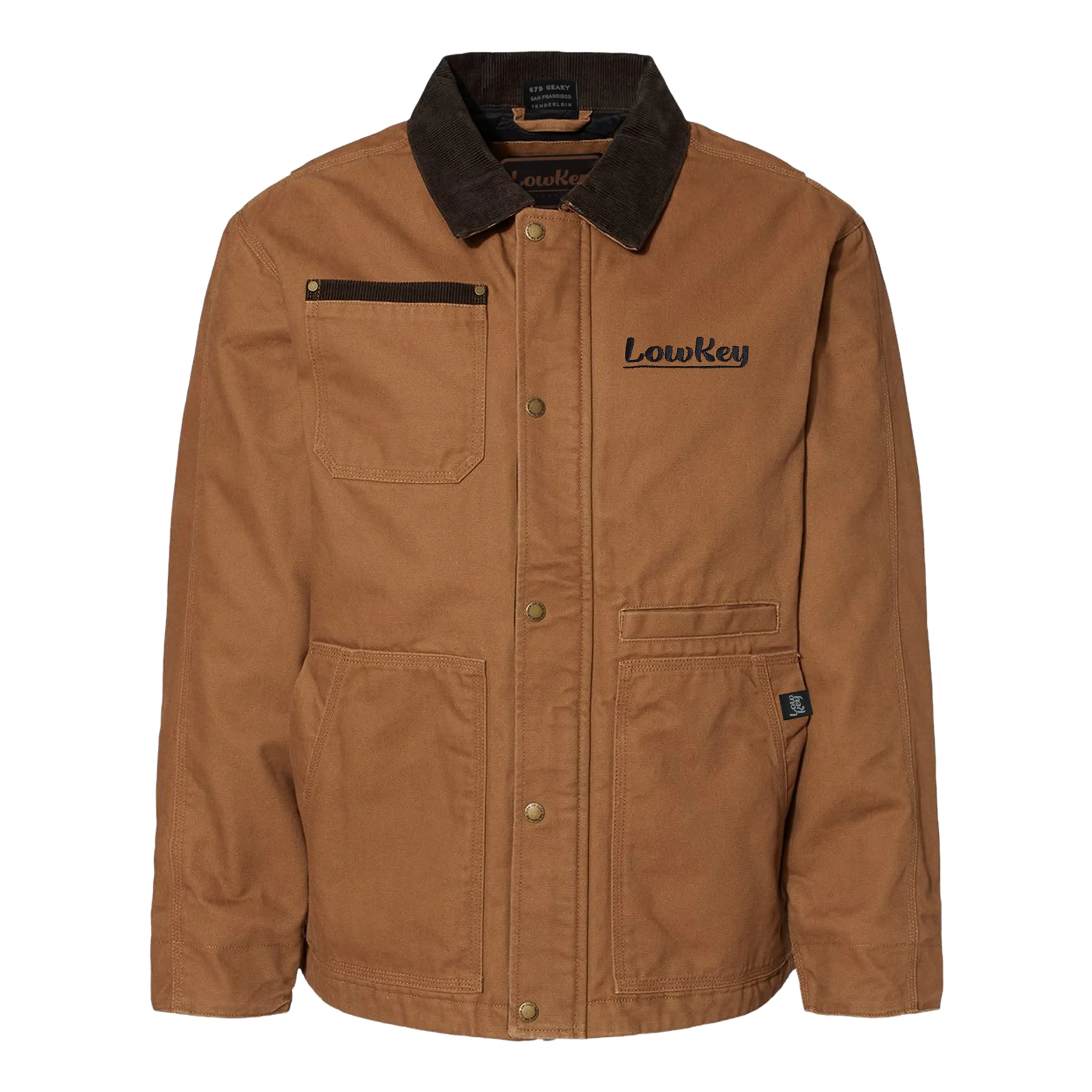 Low Key Canvas Duck Jacket - Saddle