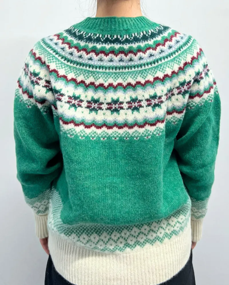 Lowie Caerphilly Fair Ilse Green Cardigan