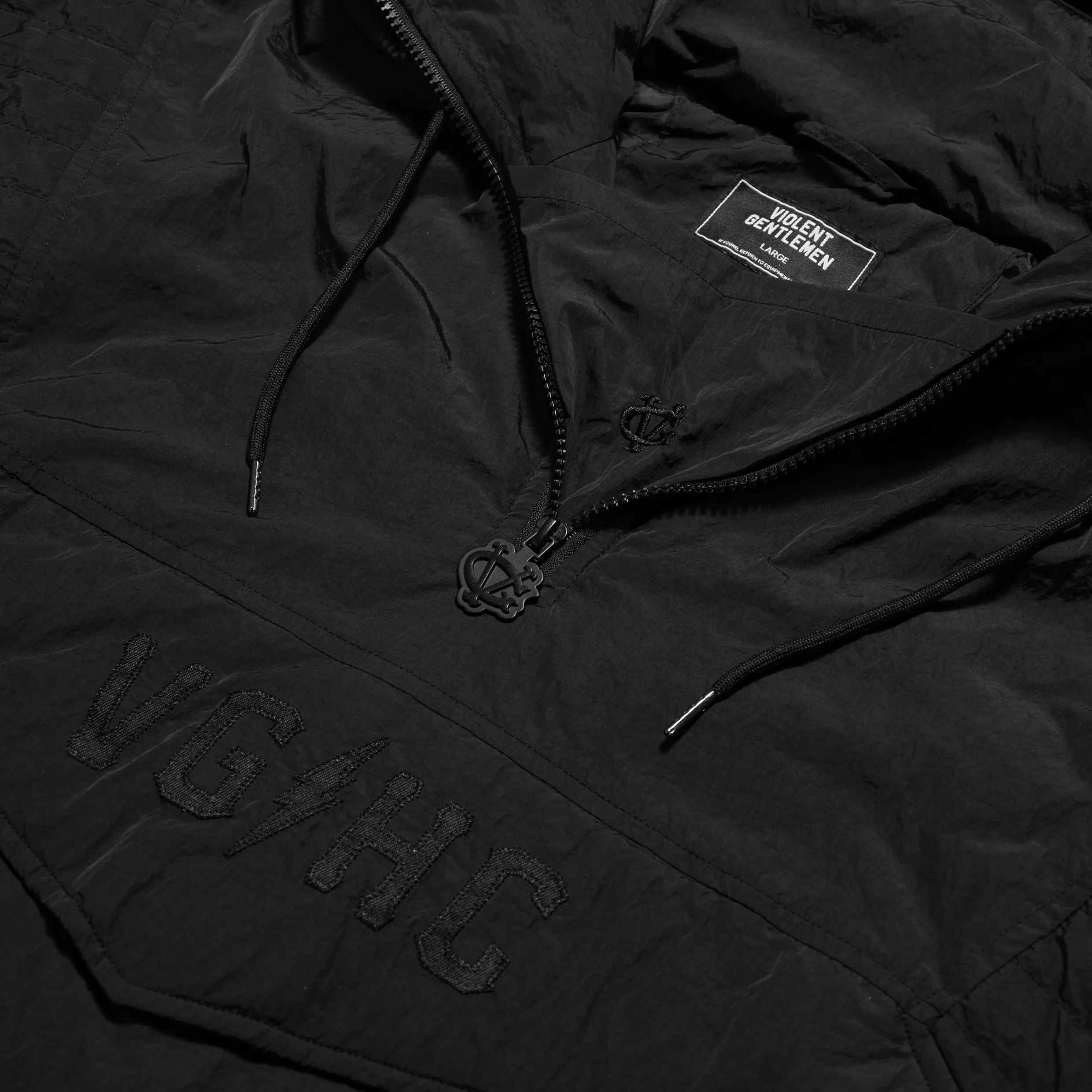 Loyalty Blacked Out Pullover Jacket