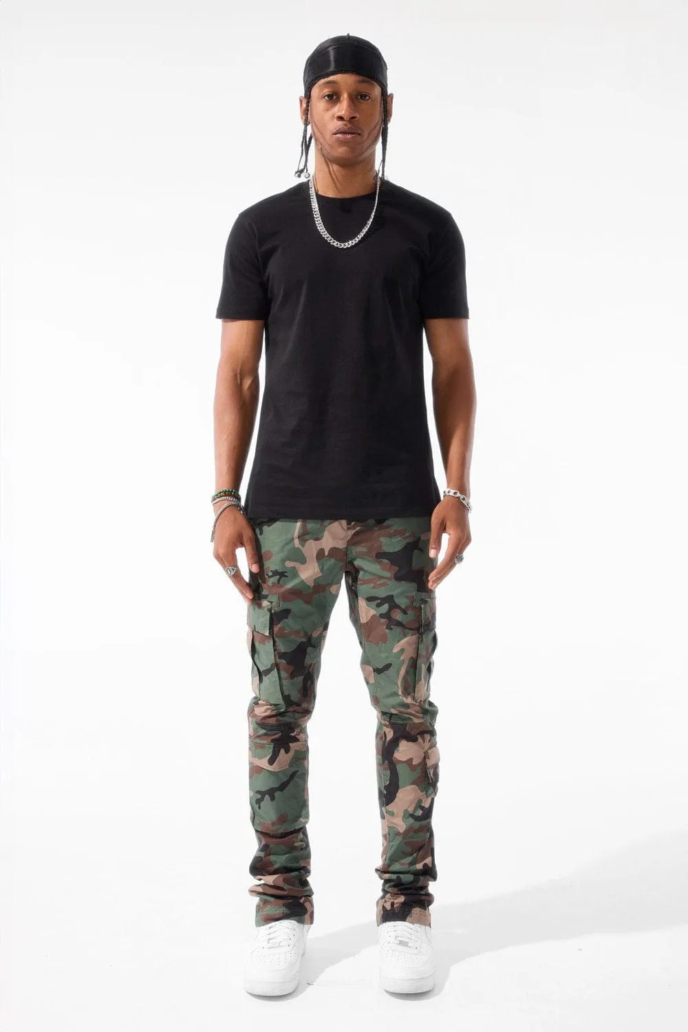 Martin Stacked - Ventura Cargo Pants (Vintage Camo)