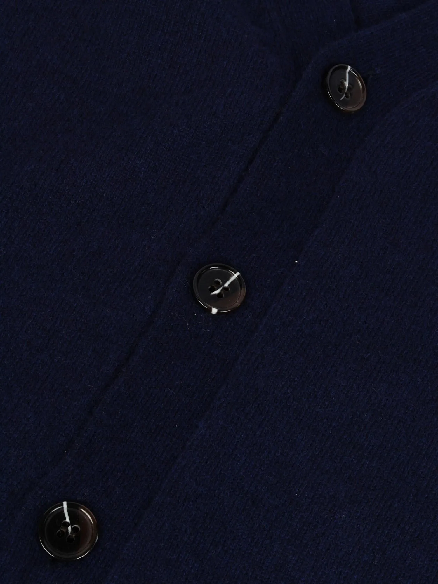 Men V-Neck Cardigan_Navy