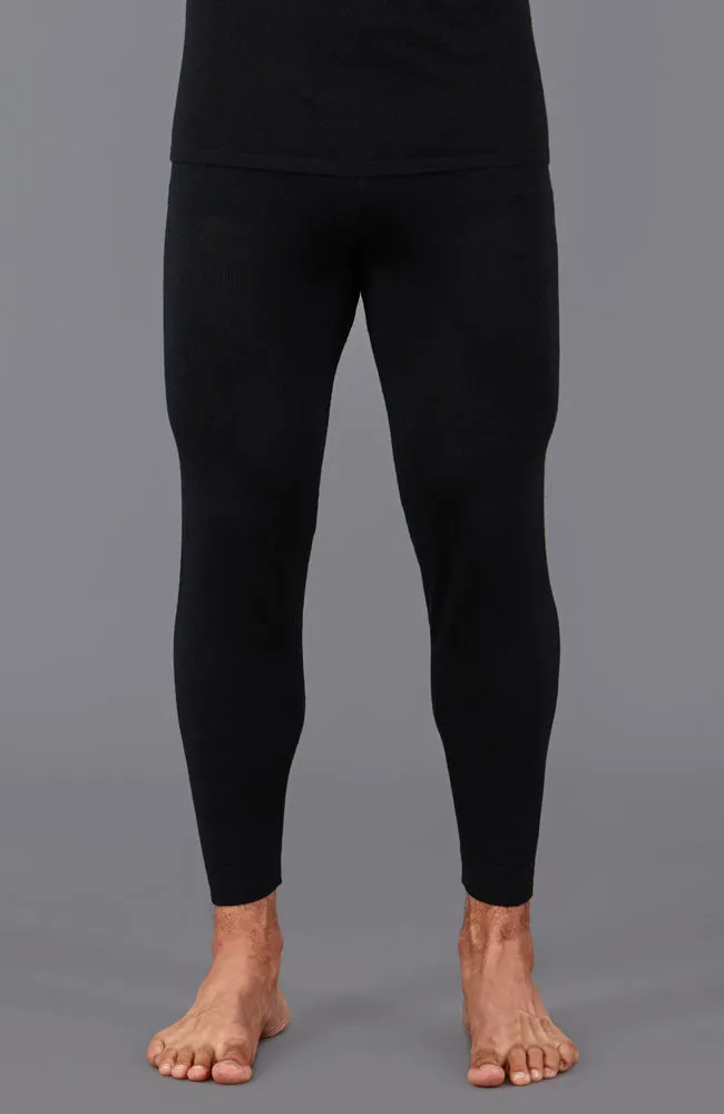 Mens Heavyweight Merino Activewear Thermal Bottoms