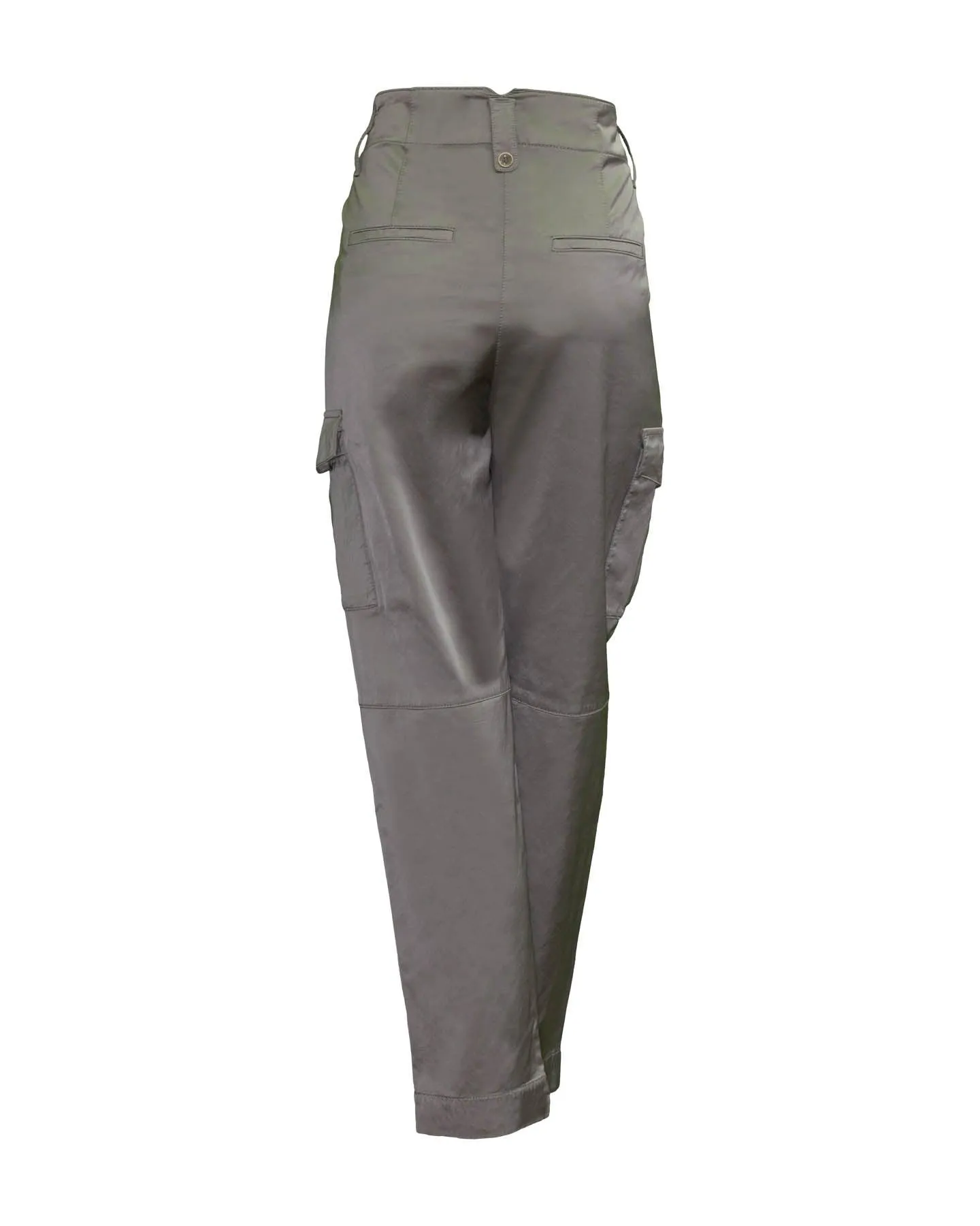 Metalic Cargo Pants