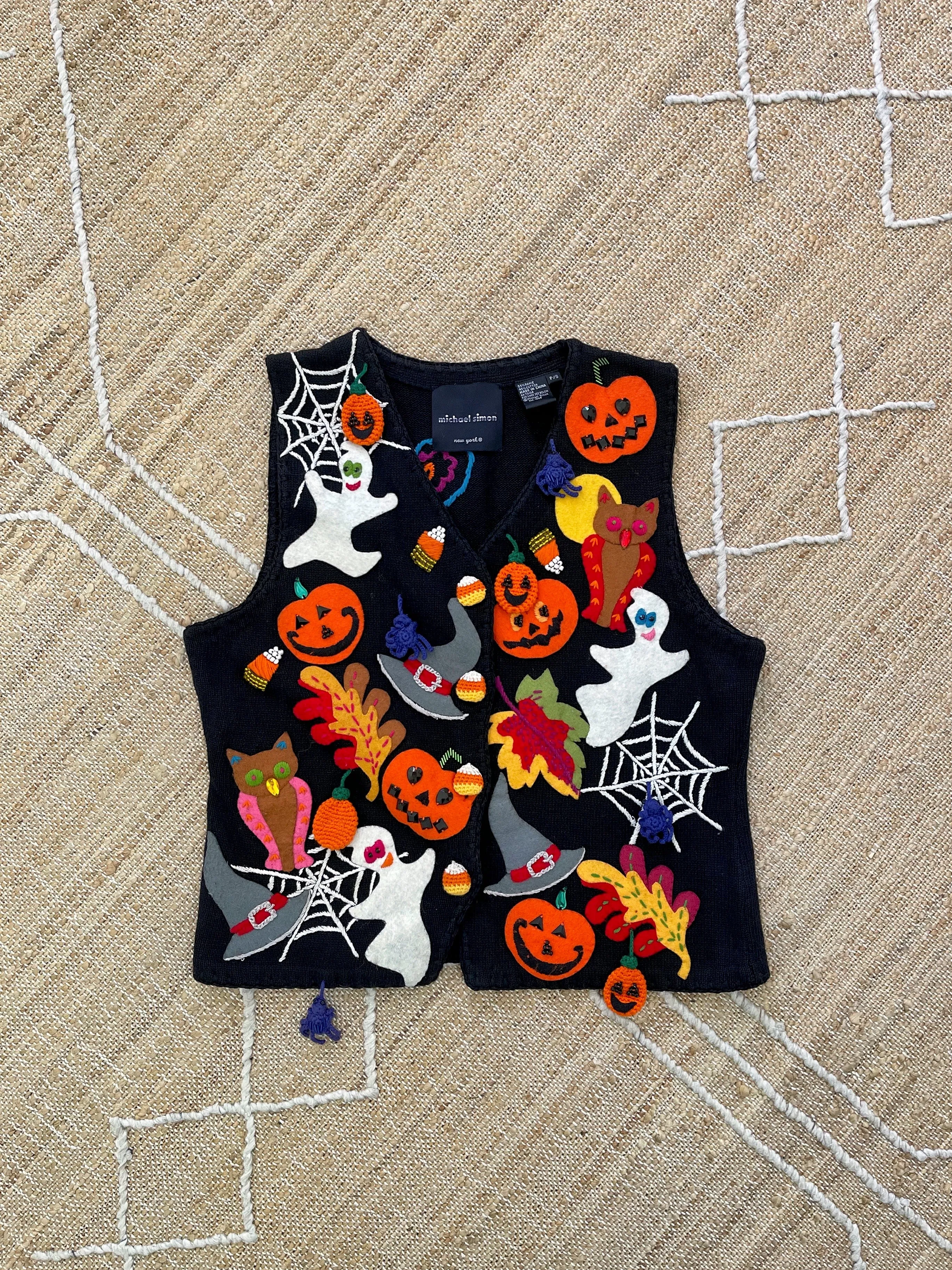 Michael Simon Halloween Sweater Vest