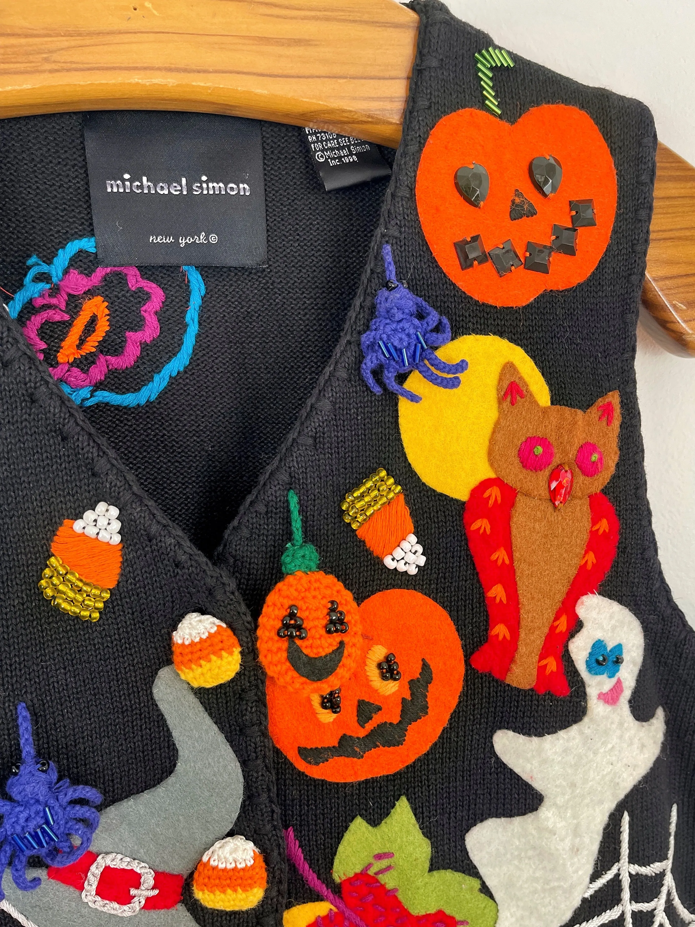 Michael Simon Halloween Sweater Vest