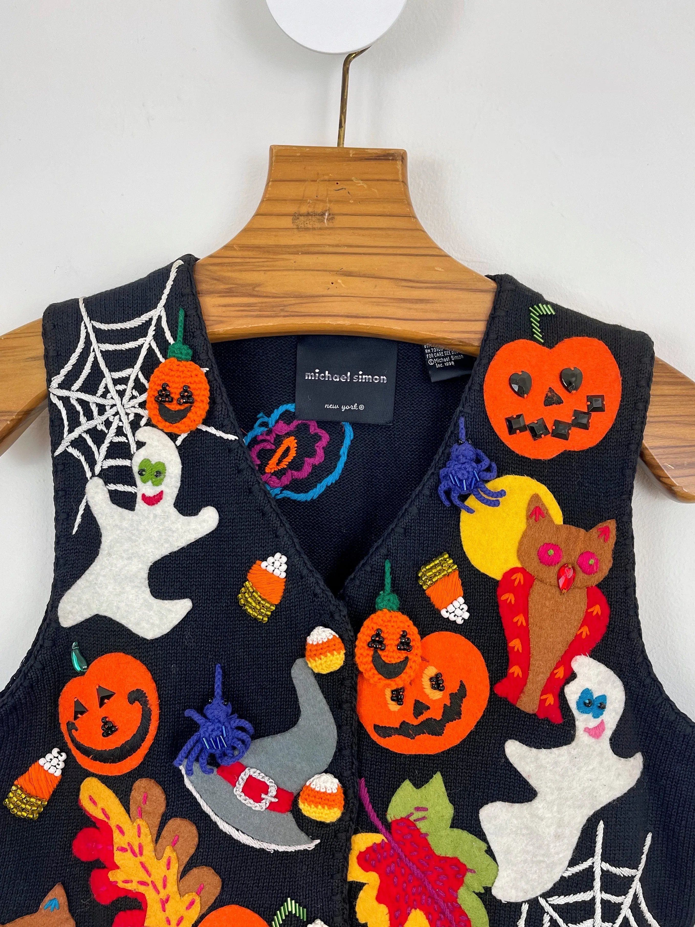 Michael Simon Halloween Sweater Vest