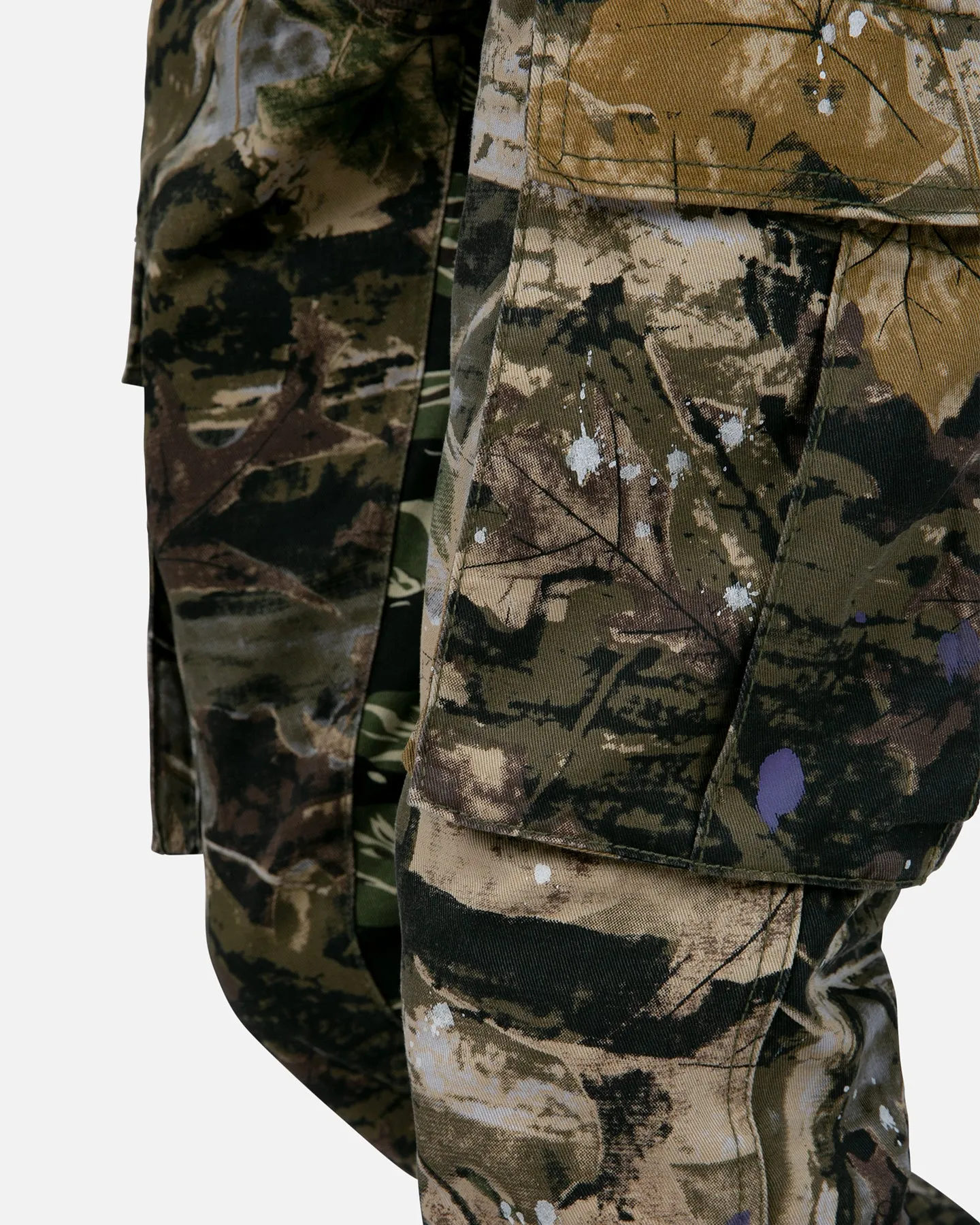 MNML Bootcut Cargo Pants Hunter Camo