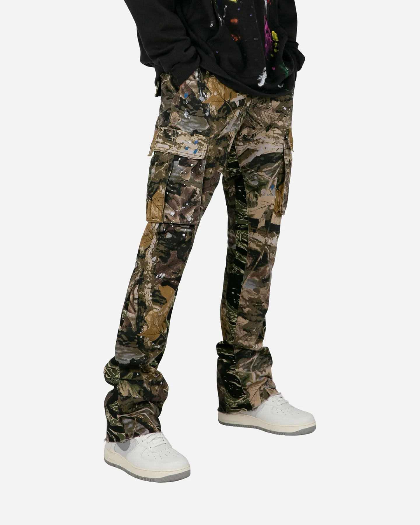 MNML Bootcut Cargo Pants Hunter Camo