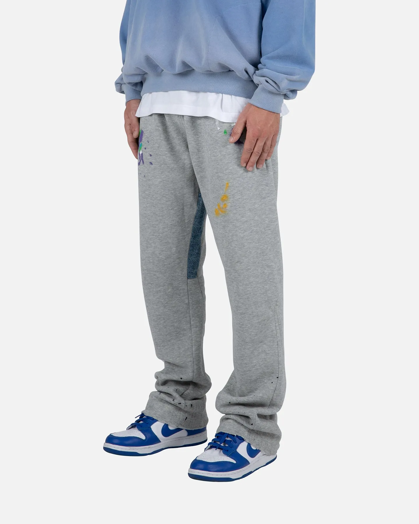 MNML Contrast Bootcut II Sweatpants Grey