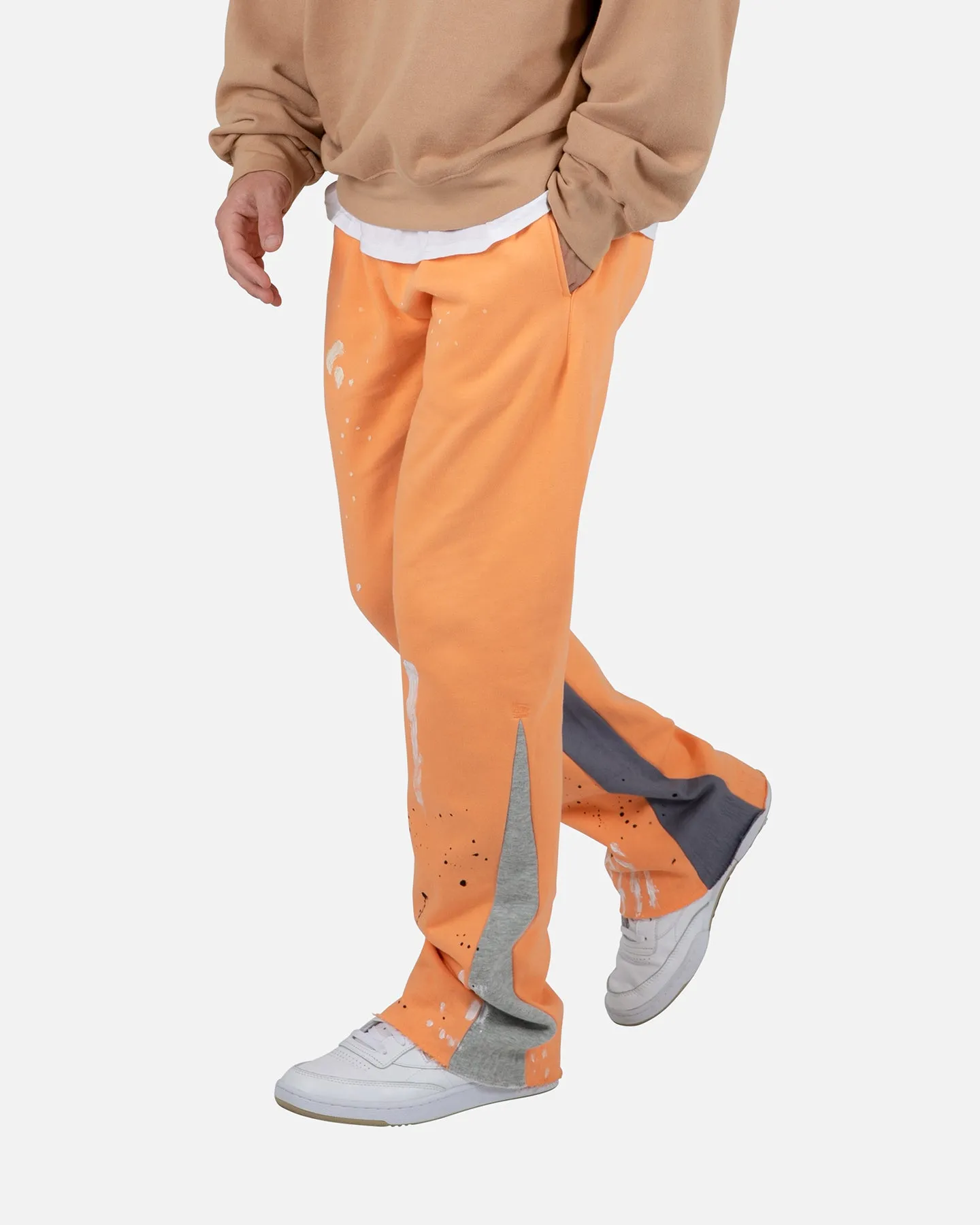 MNML Contrast Bootcut II Sweatpants Orange