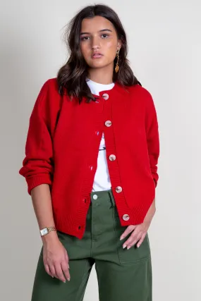 MOD REF | The Lucy Cardigan - Red