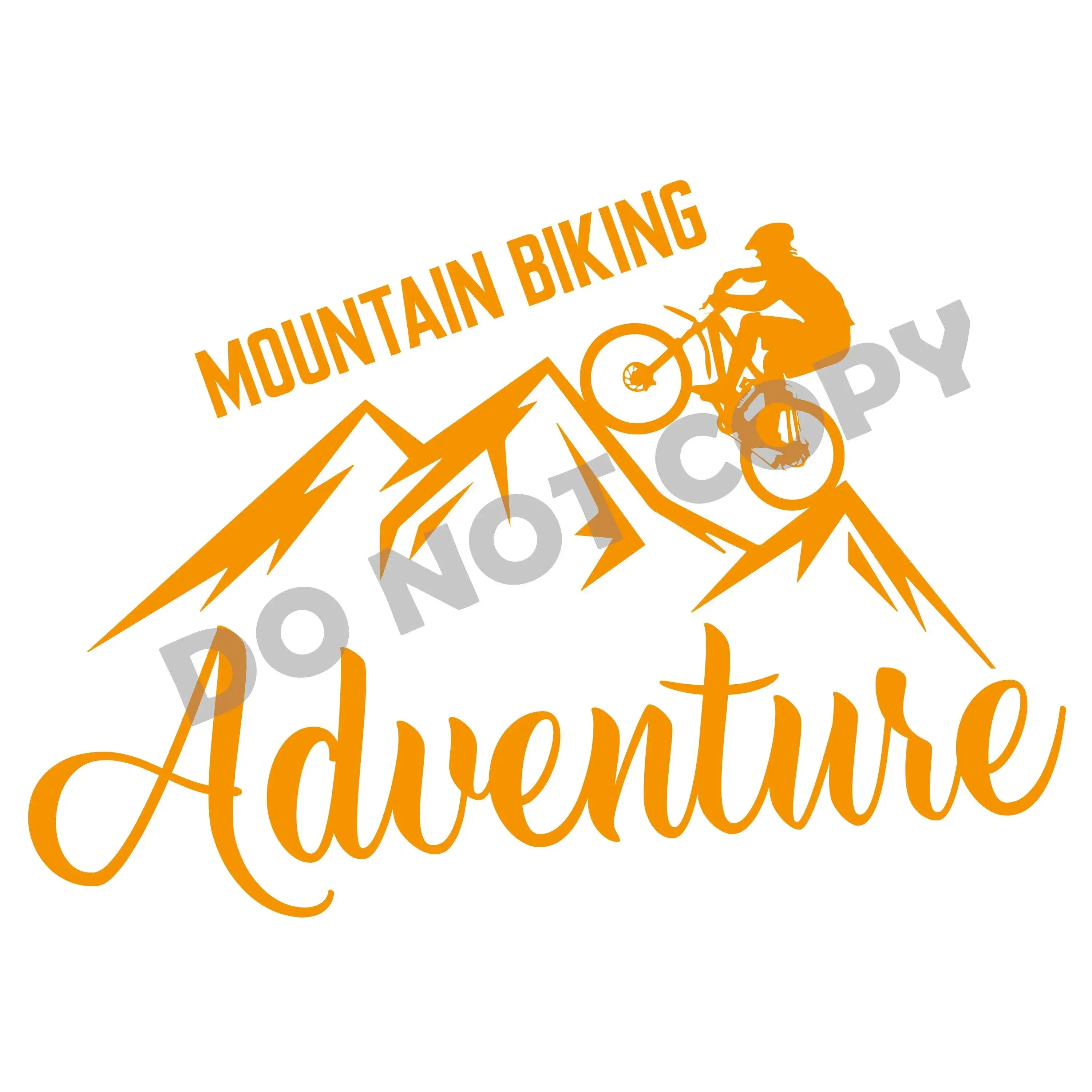 Mountain Biking Adventure - DTF Transfer