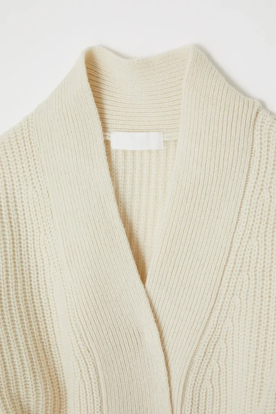 Moussy Denim - MV Short Knit Cardigan in Off White