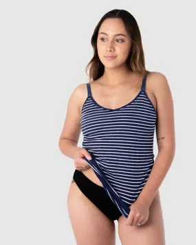 My Necessity Nursing Tank - Navy Stripe