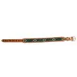 Myra Bag: "WHITZER HAND-TOOLED BEADED DOG COLLAR"