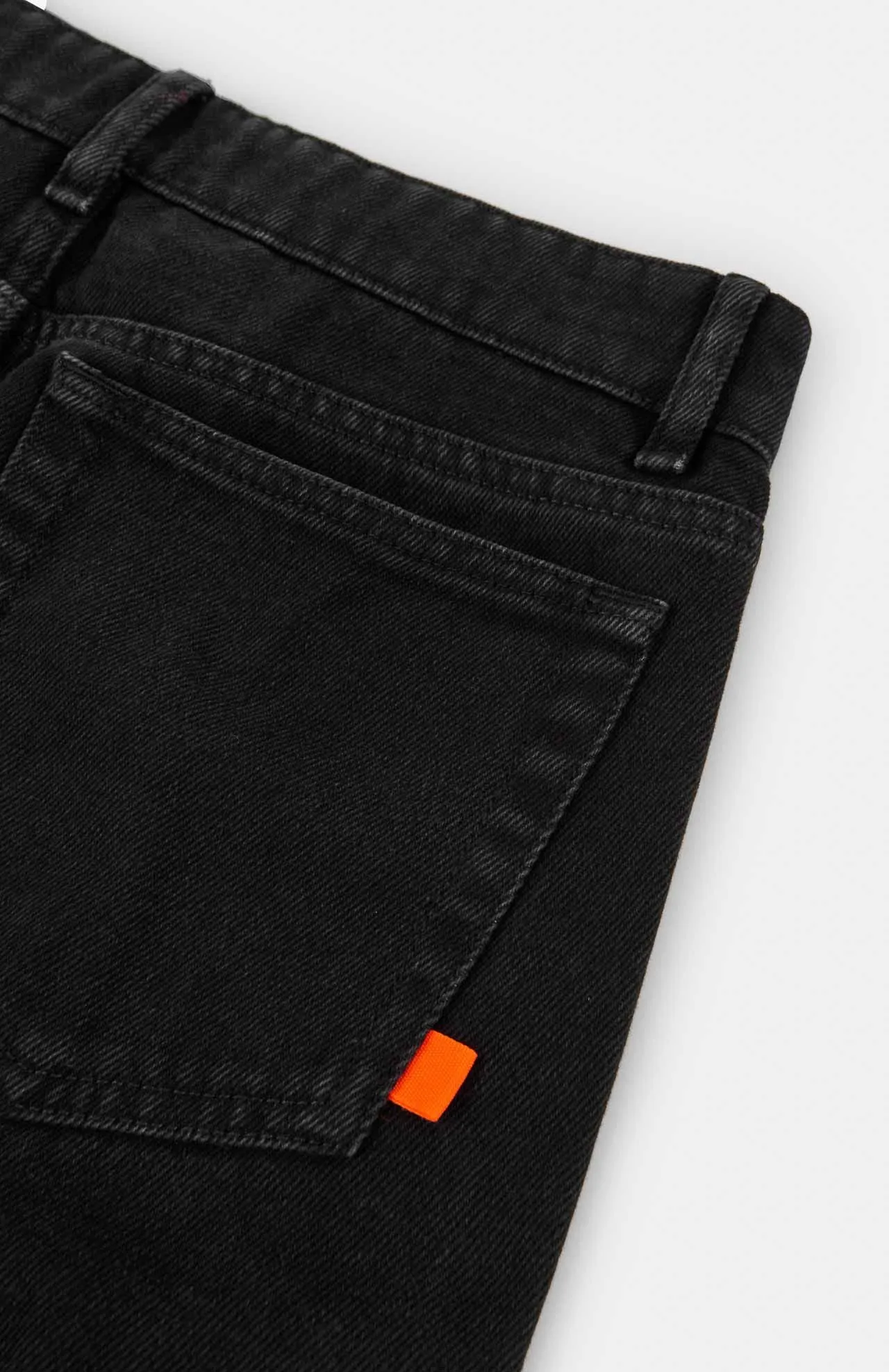 Navasota Denim Trousers - Black