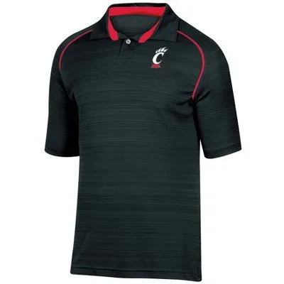 NCAA Cincinnati Bearcats Men's Striped Short Sleeve Polo Shirt Team, S