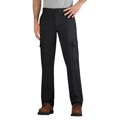 NEW - Dickies Men's FLEX Slim Fit Straight Leg Cargo Pants - Black 38X30