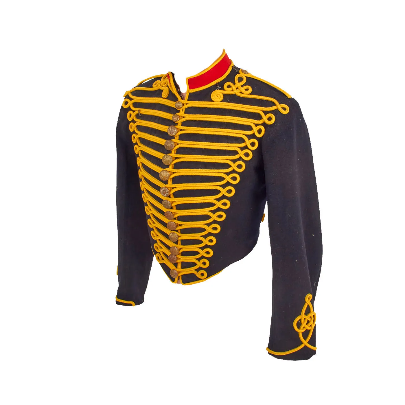 Original British Early 20th Century 3rd Hussars Uniform Set - Dolman Jacket and Trousers