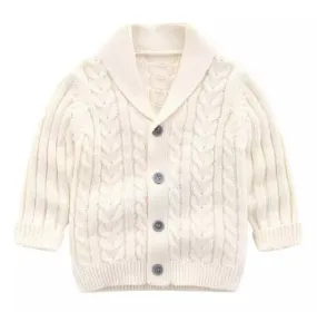 Oxford Baby Boys Cardigan , Cream