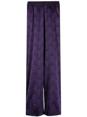 OZWALD BOATENG Trousers Purple