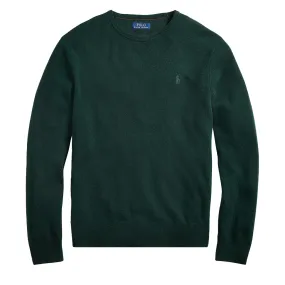 Polo Ralph Lauren Slim Washable Merino Sweater College Green Heather