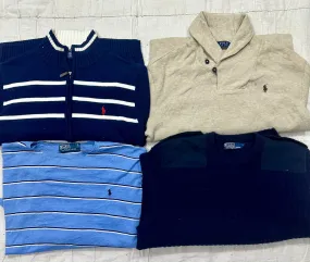 Polo Round & V Neck Sweaters 13 pices