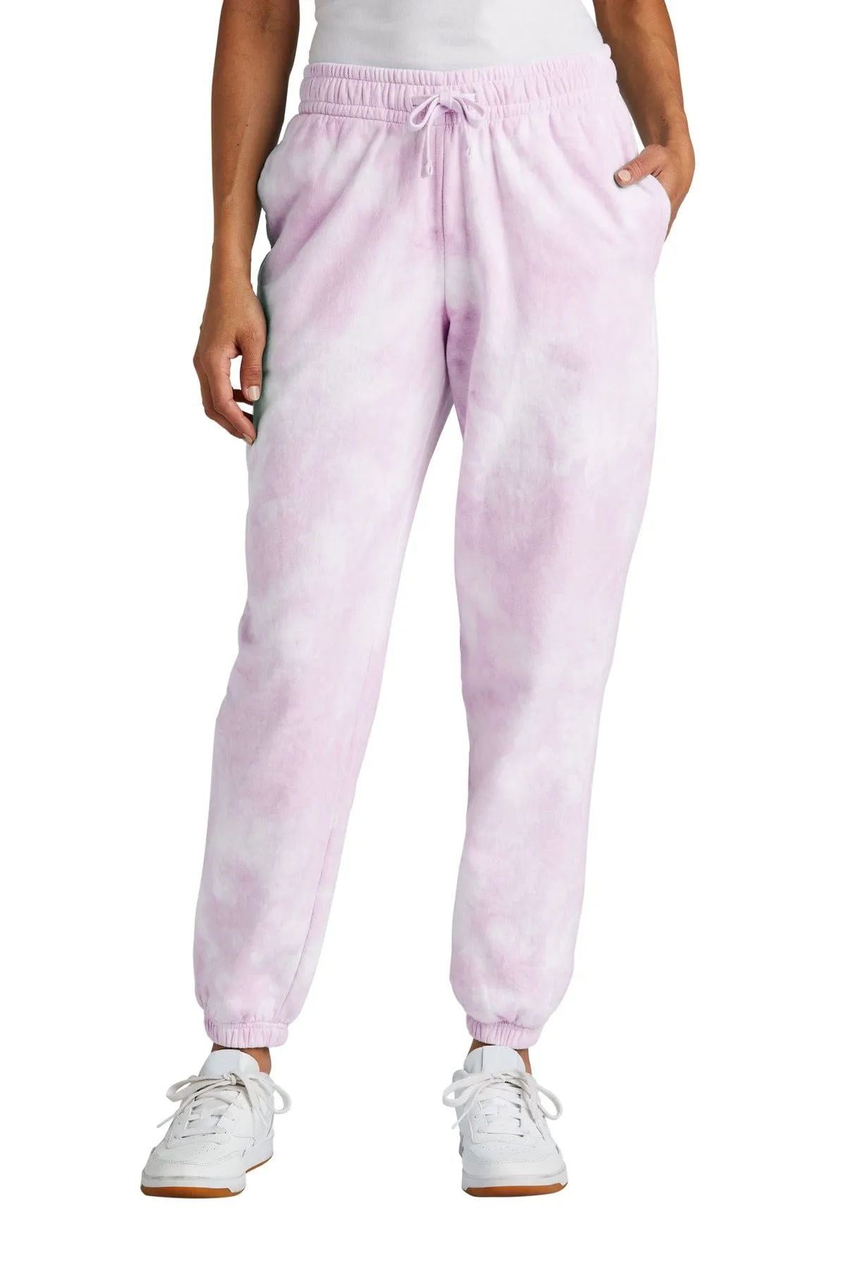 Port & Company LPC140P: Ladies Beach Wash Cloud Tie-Dye Sweatpant