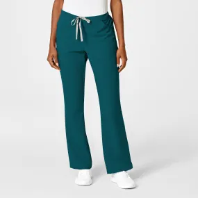 PRO Women's Moderate Flare Leg Scrub Pant - Caribbean