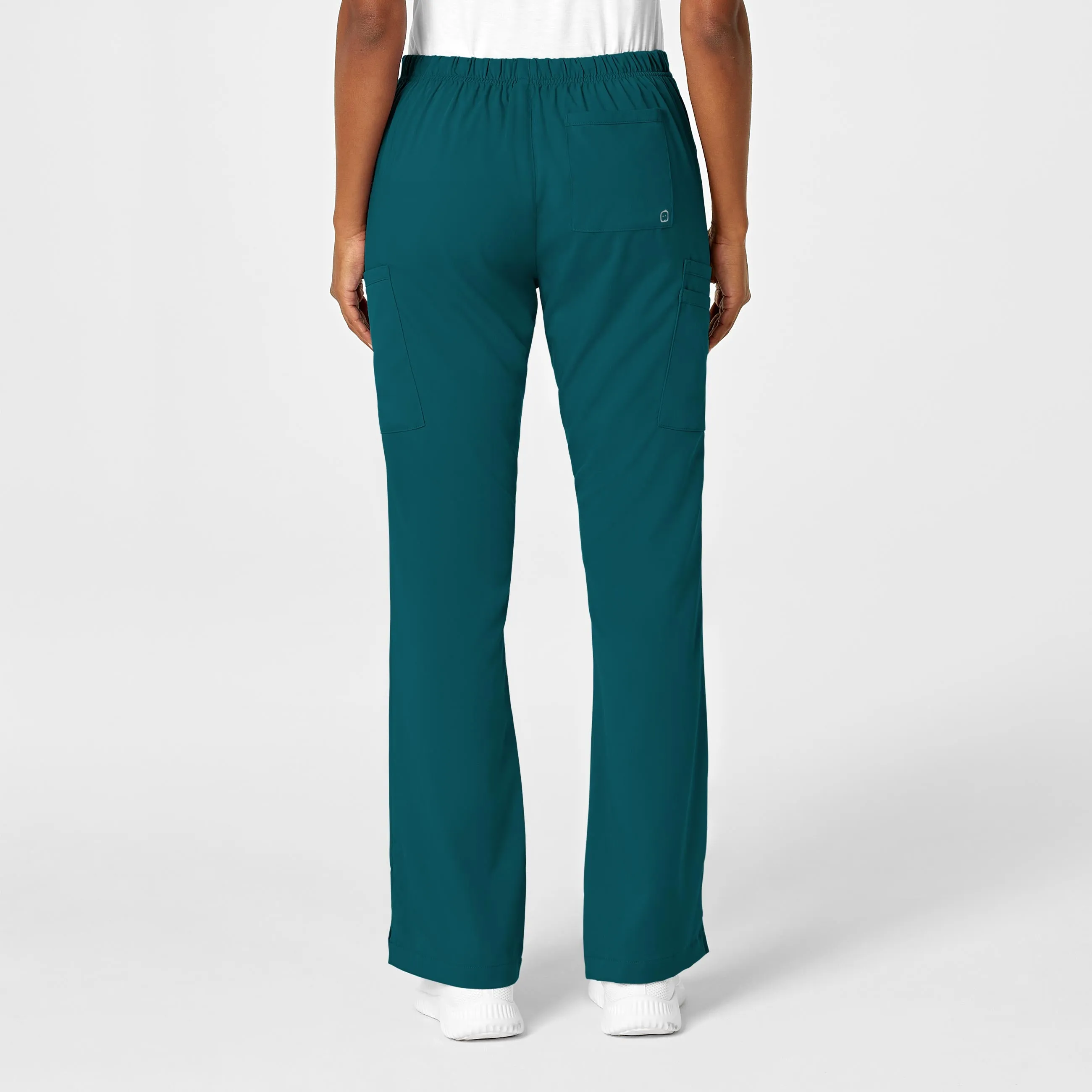 PRO Women's Moderate Flare Leg Scrub Pant - Caribbean