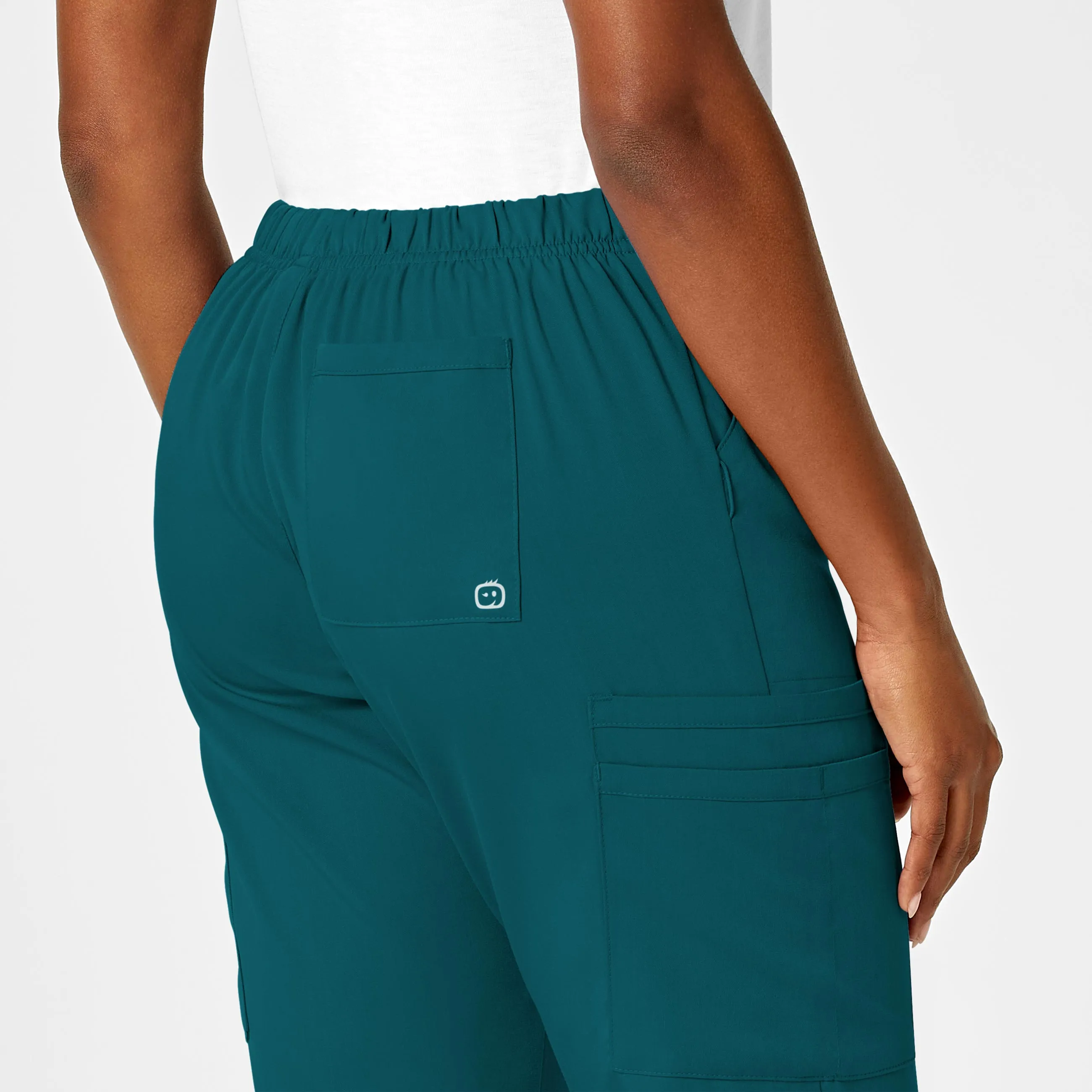 PRO Women's Moderate Flare Leg Scrub Pant - Caribbean