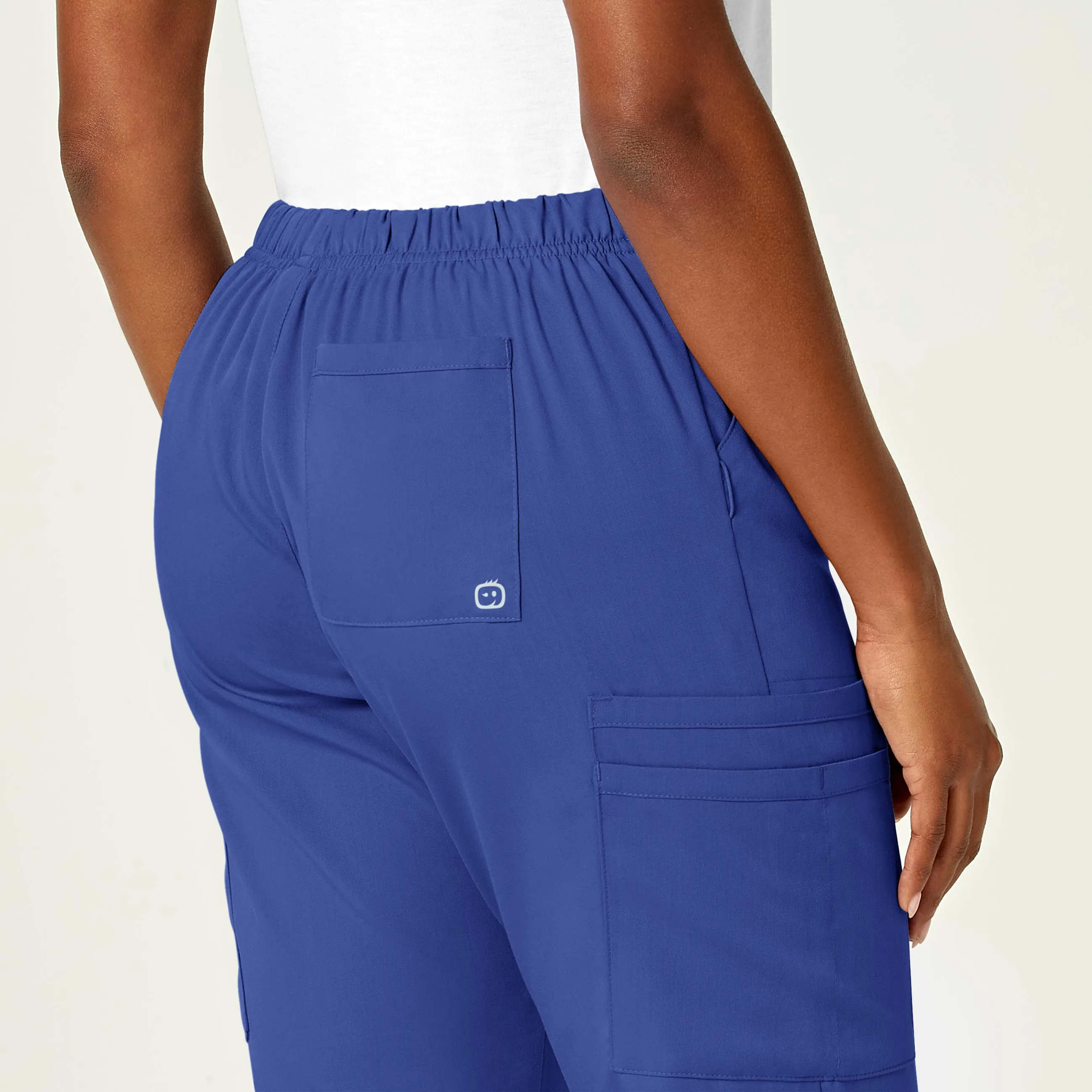 PRO Women's Moderate Flare Leg Scrub Pant - Galaxy Blue