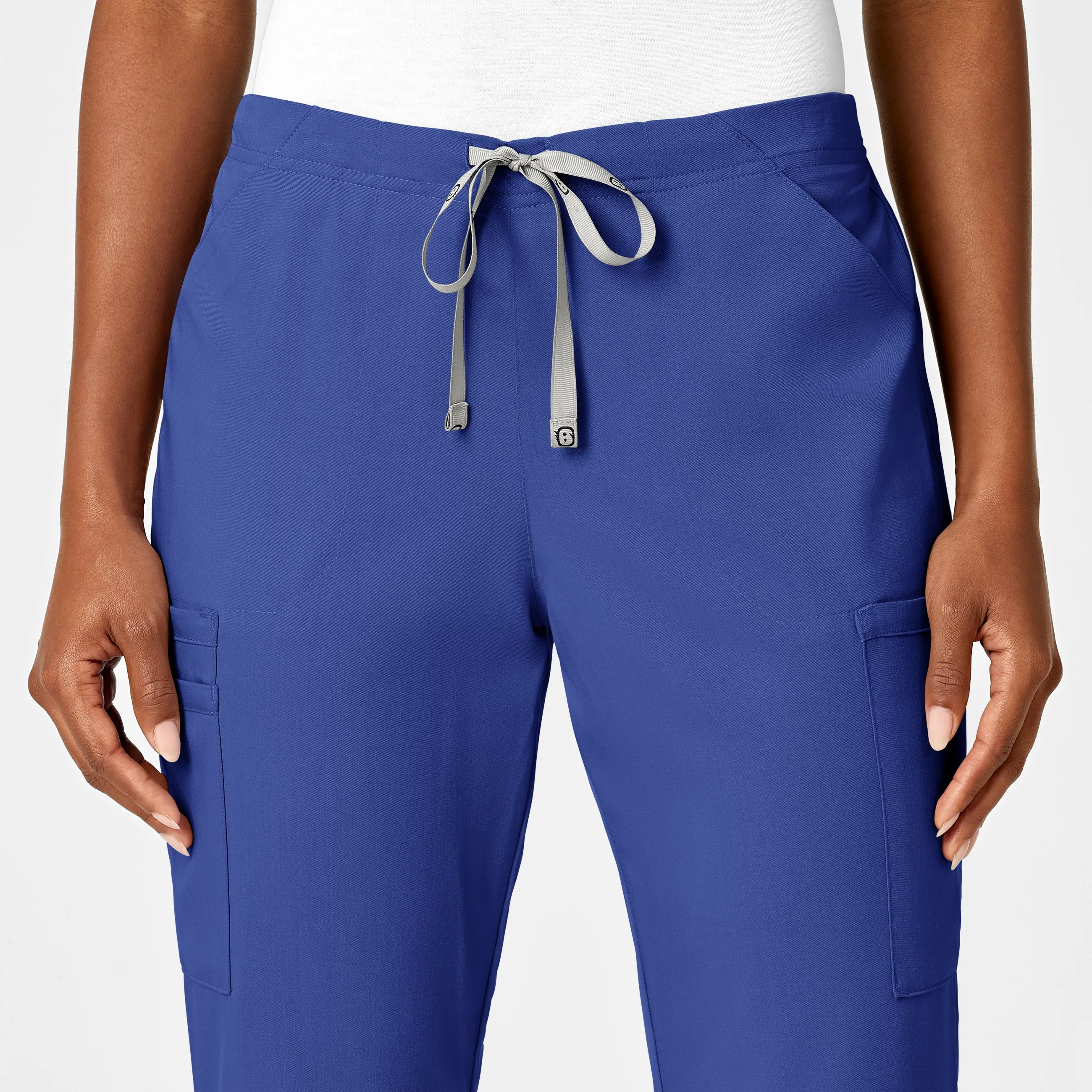 PRO Women's Moderate Flare Leg Scrub Pant - Galaxy Blue