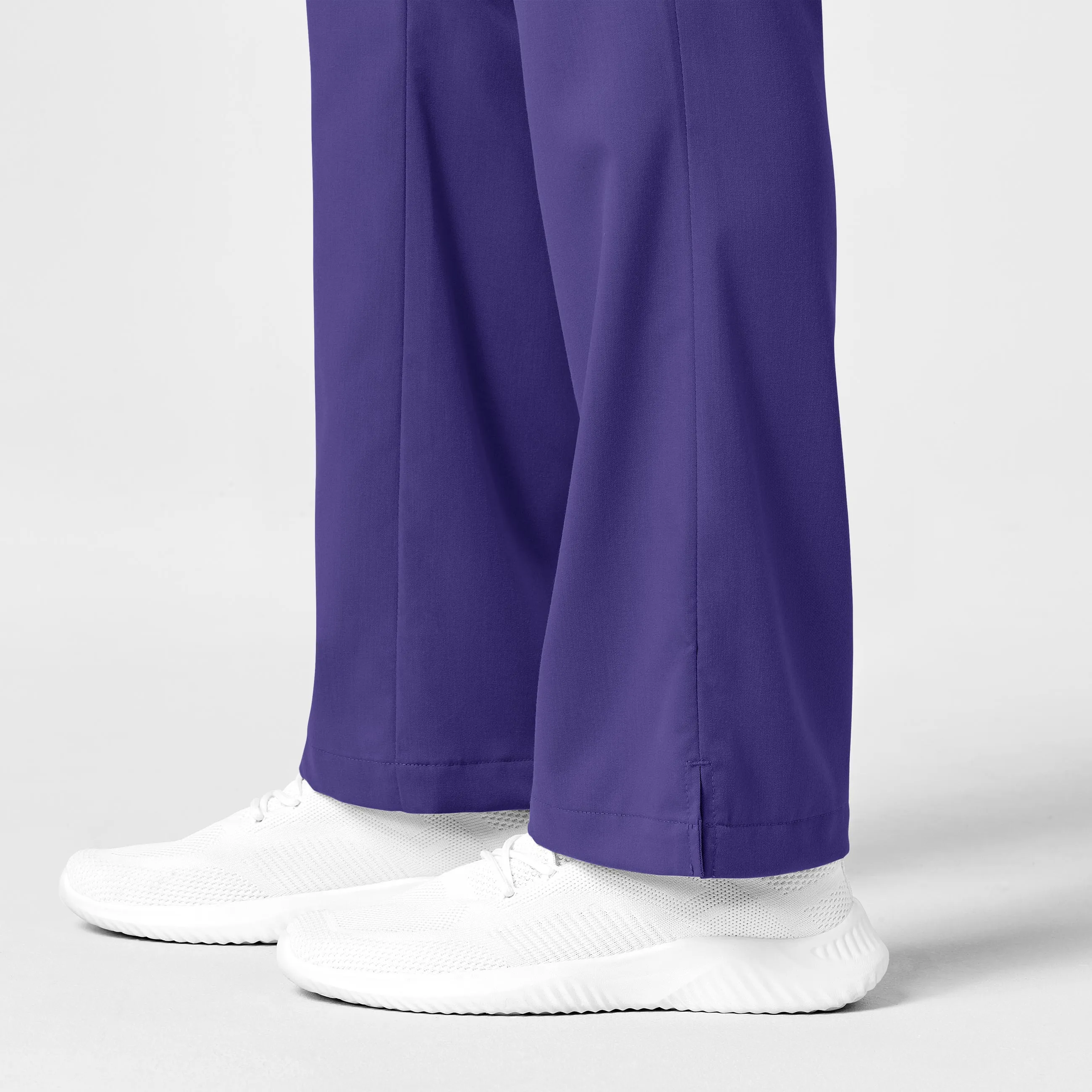 PRO Women's Moderate Flare Leg Scrub Pant - Grape