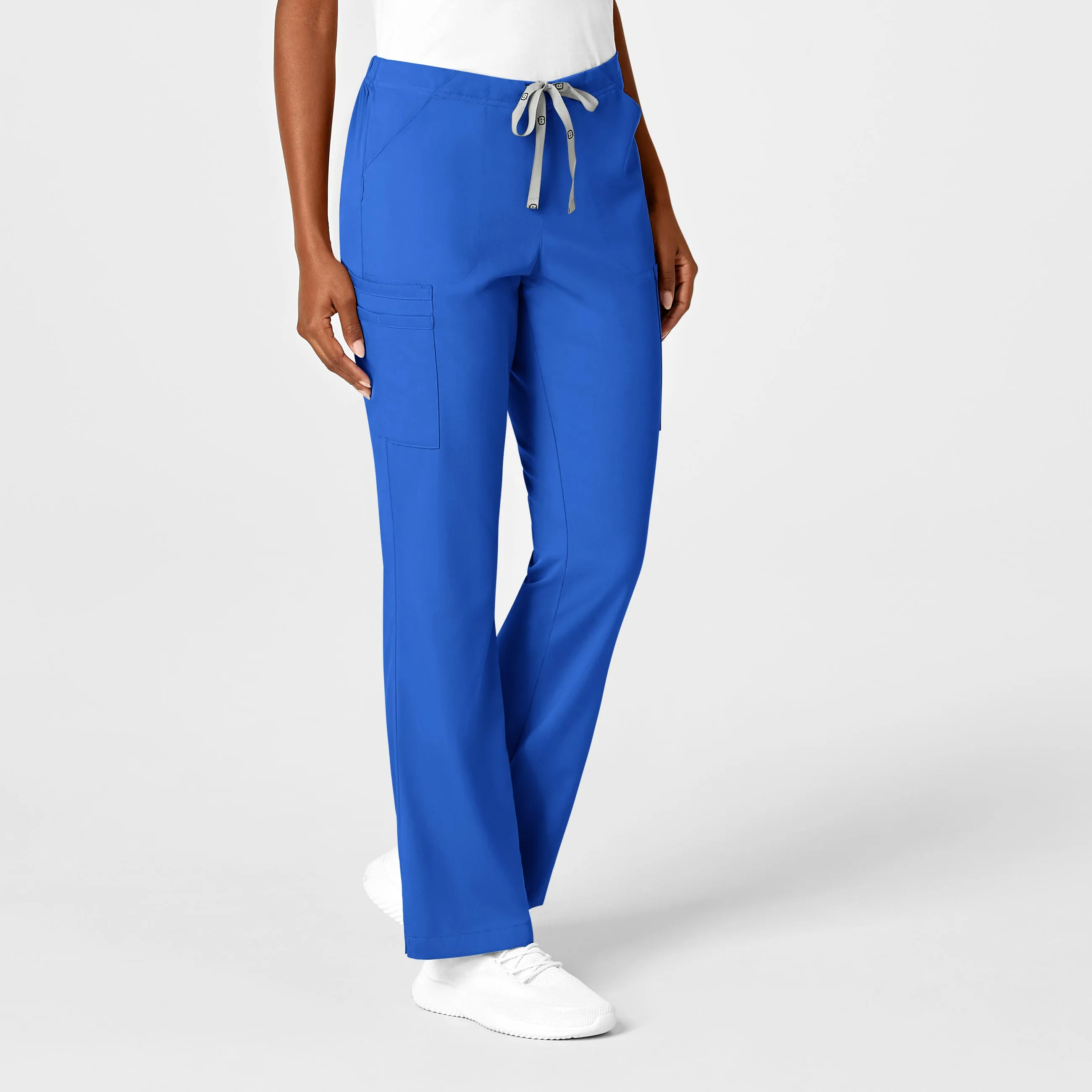 PRO Women's Moderate Flare Leg Scrub Pant - Royal