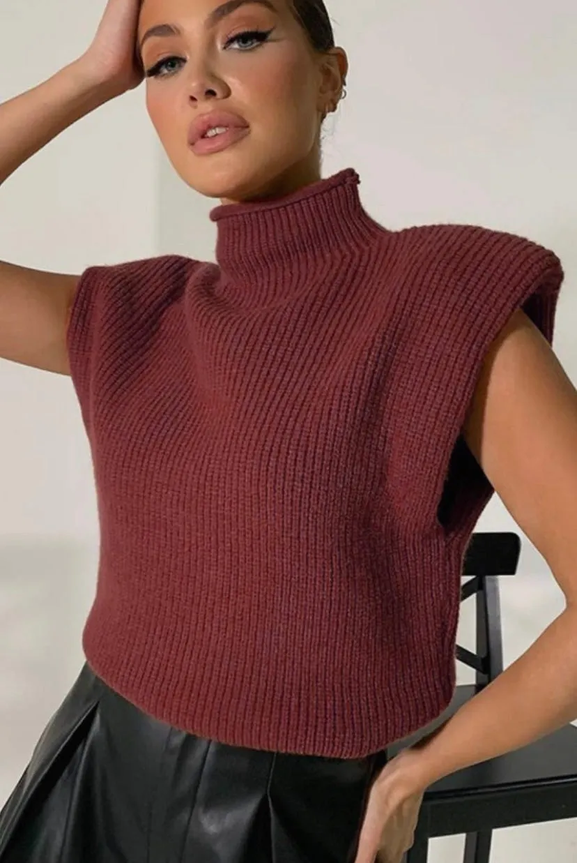 Pullover Sleeveless Sweater