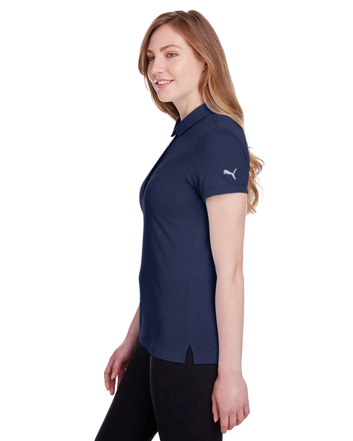 Puma Golf Ladies Fusion Polo, Peacoat