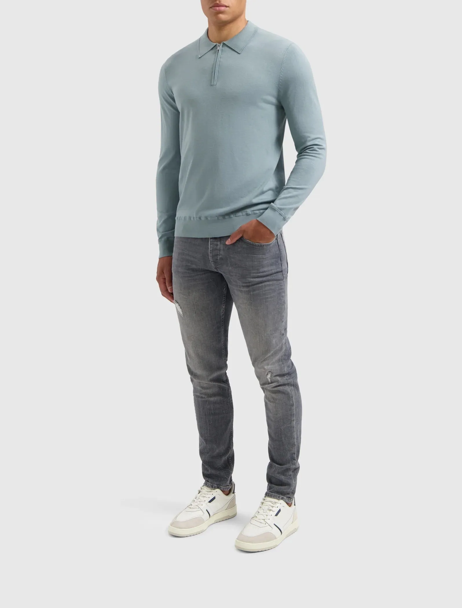 Pure Path Halfzip Polo Knitwear