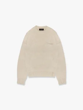 RETERNITY KNIT SWEATER - TAUPE