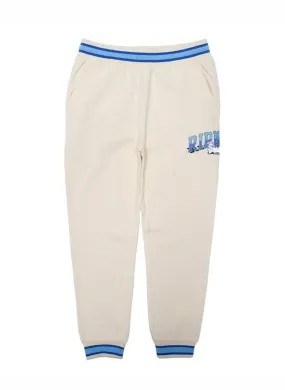 RIPNDIP Embroidered Team Spirit Sweatpants - Natural